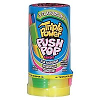 belofte vorm bunker Push Pop Triple Power Candy 3 In 1 Lollipops - 1.2 Oz - Carrs
