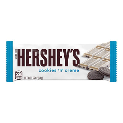 Hersheys Cookies N Creme Candy Bar - 1.55 Oz - Image 1