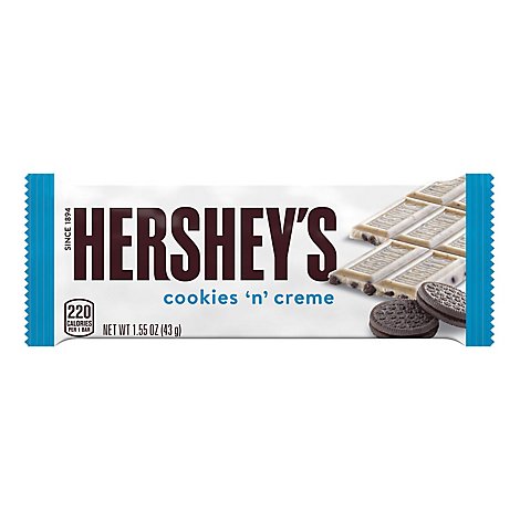 HERSHEYS Candy Bar Cookies n Creme - 1.55 Oz