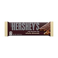 HERSHEY'S Milk Chocolate With Whole Almonds Candy Bar - 1.45 Oz - Image 1