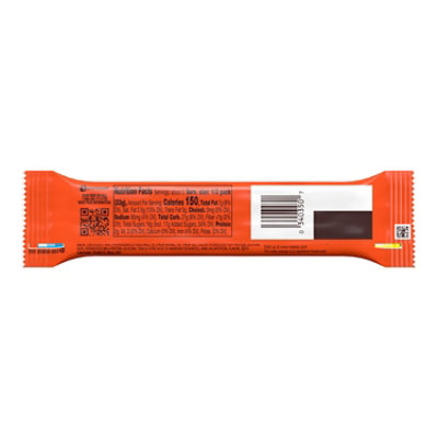 Reeses Fast Break Milk Chocolate Peanut Butter And Nougat King Size Candy Bar - 3.5 Oz - Image 2