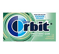 Orbit Sweet Mint Sugarfree Gum Single Pack