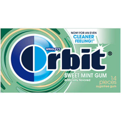 Orbit Sweet Mint Sugarfree Gum Single Pack - Image 1