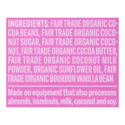 Dr Bronners Coconut Praline Chocolate Bar - 2.93 Oz. - Image 5