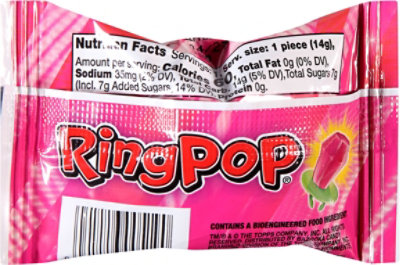 Ring Pop Candy Blue Raspberry - 0.5 Oz - Image 5