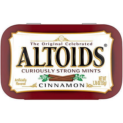 Altoids Hard Candy Mints Cinnamon Single Pack - 1.76 Oz - Image 2