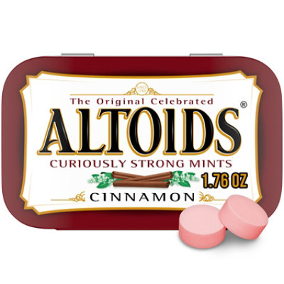 Altoids Hard Candy Mints Cinnamon Single Pack - 1.76 Oz - Image 1