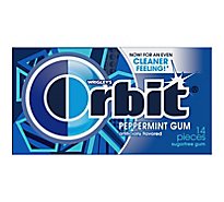 Orbit Sugar Free Chewing Gum Peppermint Single Pack - 14 Count
