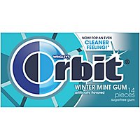 Orbit Wintermint Sugarfree Gum Single Pack - Image 2