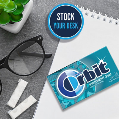 Orbit Wintermint Sugarfree Gum Single Pack - Image 5