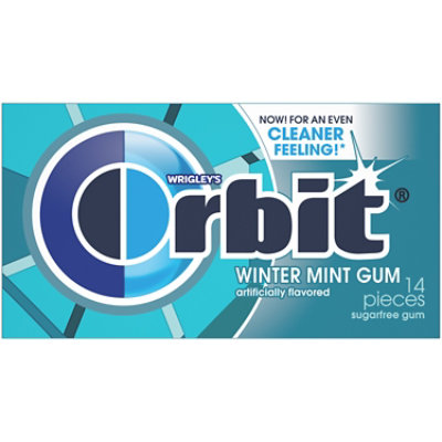 Orbit Wintermint Sugarfree Gum Single Pack