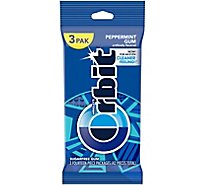 Orbit Sugar Free Chewing Gum Peppermint Multipack - 3-14 Count