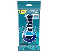 Orbit Sugar Free Chewing Gum Wintermint Multipack - 3-14 Count
