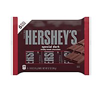 HERSHEYS Special Dark Chocolate Mildly Sweet Full Size - 6-1.45 Oz