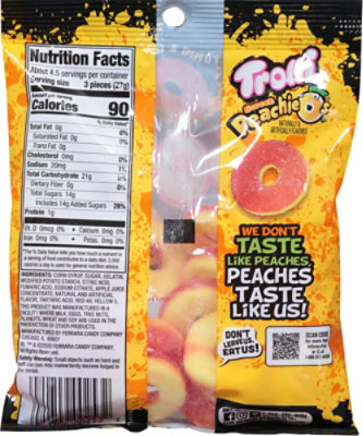 Trolli Candy Gummi Peaches - 4.25 Oz - Image 6