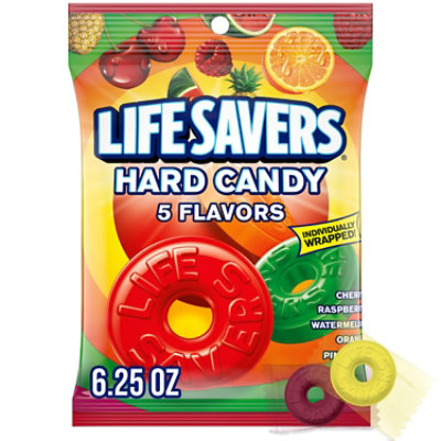 Life Savers 5 Flavors Hard Candy Bag 6.25 Oz - Image 1