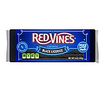Red Vines Twists Soft & Chewy Candy Black Licorice Tray - 5 Oz