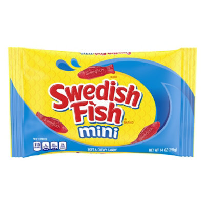 Swedish Candy Soft & Chewy Fish - 14 Oz
