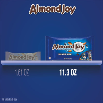 Almond Joy Coconut And Almond Chocolate Snack Size Halloween Candy Bag - 11.3 Oz - Image 5