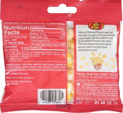 Jelly Belly Jelly Beans Buttered Popcorn - 3.5 Oz - Image 6