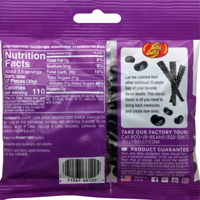 Jelly Belly Jelly Beans Licorice - 3.5 Oz - Image 5