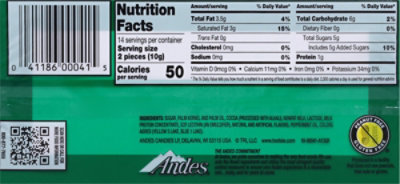 Andes Creme De Menthe Thin Mints - 4.67 Oz - Image 5