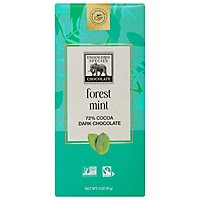 Endangered Species Chocolate Bar Dark Chocolate Mint Rain Forest - 3 Oz - Image 3
