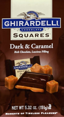 Ghirardelli Chocolate Squares Dark & Caramel - 5.32 Oz - Image 2