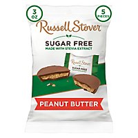 Russell Stover Chocolate Peanut Butter Cups Covered in Chocolate Candy - 3 Oz - Image 1