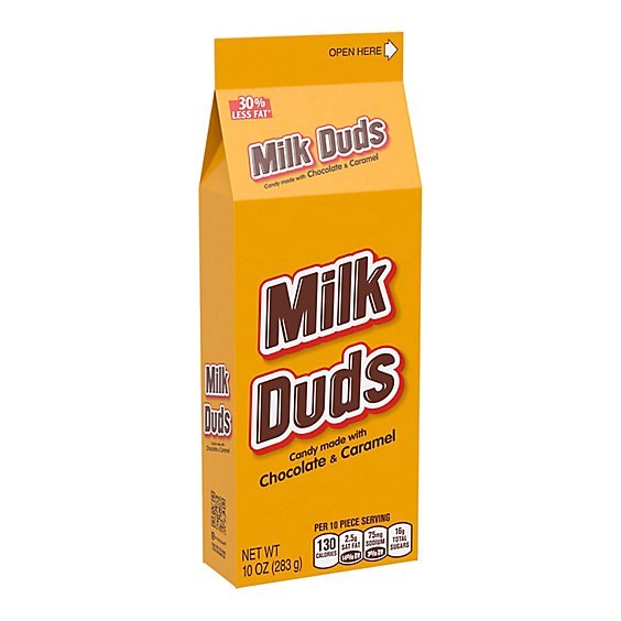 Milk Duds Chocolate And Caramel Candy Box - 10 Oz