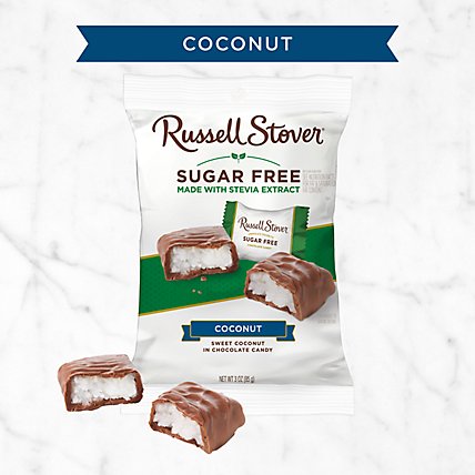 Russell Stover Sugar Free Coconut - 3 Count - Image 2