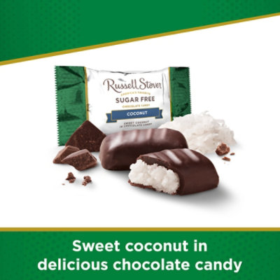 Russell Stover Sugar Free Coconut Chocolate Candy Bag - 3 Oz - Image 3