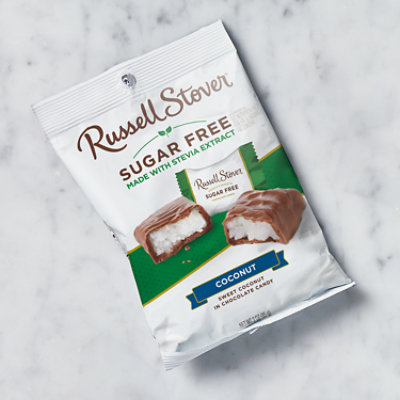 Russell Stover Sugar Free Coconut Chocolate Candy Bag - 3 Oz - Image 4