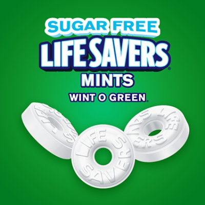 Life Savers Wint O Green Sugar Free Breath Mints Hard Candy In Bag - 2.75 Oz - Image 3