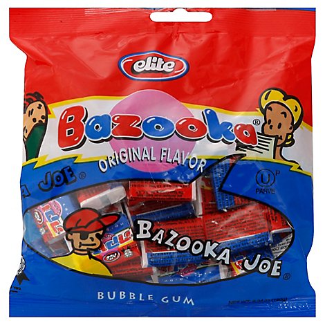 Bazooka Gum Bubble Gum Bag - 30 Count