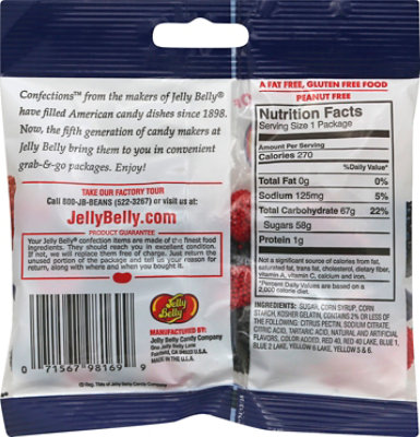 Jelly Belly Jelly Beans Raspberries & Blackberries Candy Bag - 2.75 Oz - Image 5