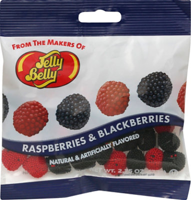 Jelly Belly Jelly Beans Raspberries & Blackberries Candy Bag - 2.75 Oz - Image 2