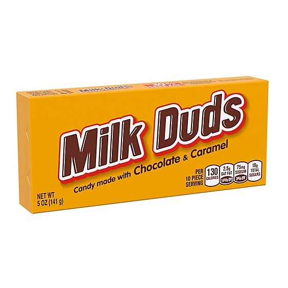 Milk Duds Chocolate And Caramel Candy Box - 5 Oz