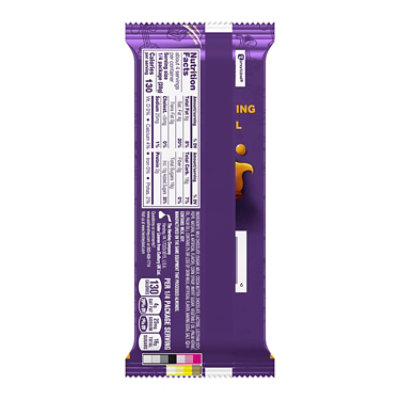 Cadbury Dairy Milk Caramello Milk Chocolate And Creamy Caramel Candy Bar - 4 Oz - Image 2