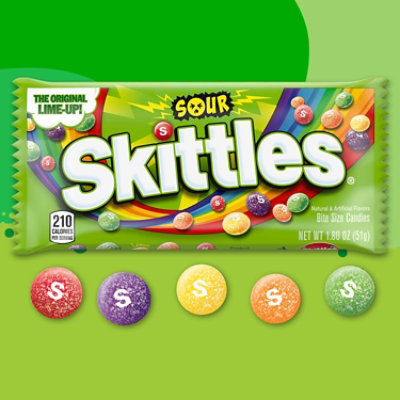 Skittles Sour Candy Single Pack - 1.8 Oz - Image 3