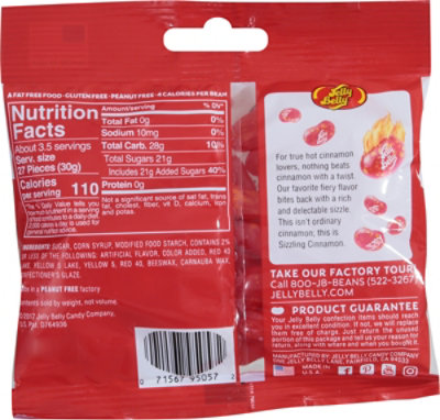 Jelly Belly Jelly Beans Sizzling Cinnamon Candy - 3.5 Oz - Image 6