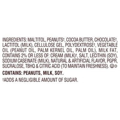 Reeses Peanut Butter Cups Miniatures Milk Chocolate Sugar Free- 3 Oz - Image 5