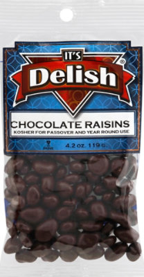 Its Delish Chocolate Raisins - 4.2 Oz - Image 2