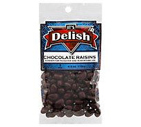 Its Delish Chocolate Raisins - 4.2 Oz