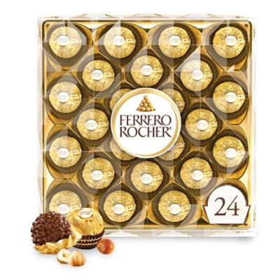 Ferrero Rocher Premium Milk Chocolate Hazelnut Chocolates - 10.6 Oz - Image 1