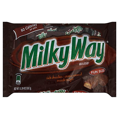 Milky Way Candy Bar Fun Size - 11.24 Oz