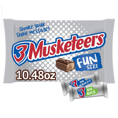 3 Musketeers Fun Size Milk Chocolate Candy Bars - 10.48 Oz - Image 1