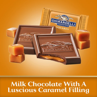 Ghirardelli Milk Chocolate Squares With Caramel Filling - 5.32 Oz - Image 2