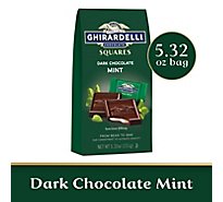 Ghirardelli Chocolate Squares Dark Chocolate Mint - 5.32 Oz