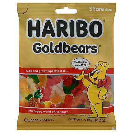 Haribo Gold-Bears Gummi Candy Original - 5 Oz - Image 1